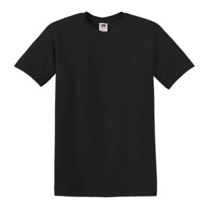 Fruit of the Loom SC61212 - T-Shirt Coton Lourd Noir