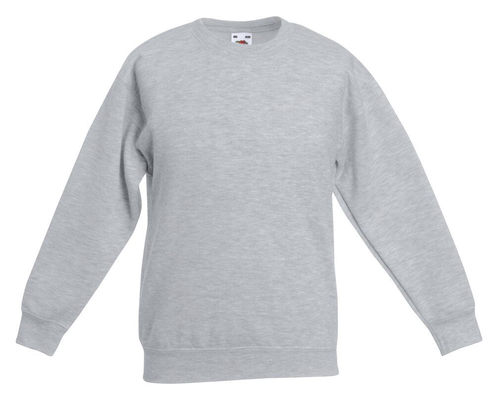 Fruit of the Loom SS201 - Sweat-shirt manches montées Classic 80/20 Enfant