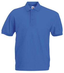 Fruit of the Loom SS402 - Polo 65/35 Bleu Royal