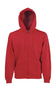 Fruit of the Loom 62-034-0 - Hooded Zip Sweatshirt Rouge