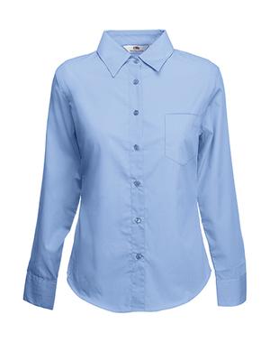 Fruit of the Loom 65-012-0 - Long Sleeve Poplin Blouse