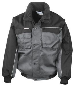 Result Work-Guard R71 - Heavy Duty Jacket Grey/Black