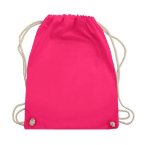 Westford Mill WM110 - Sac de Gym en Coton Fuchsia