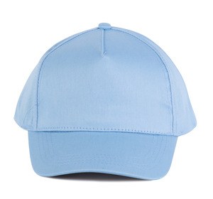 K-up KP116 - CASQUETTE EN COTON - 5 PANNEAUX Sky Blue