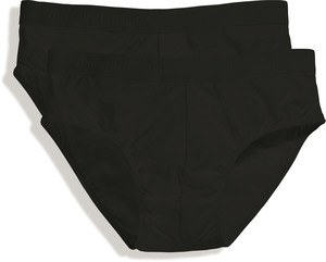 Fruit of the Loom SC67018 - DUO-PACK CLASSIC SPORT (67-018-7) - PACK DE 2 SLIPS Noir