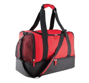 Kimood KI0618 - SAC SPORT COLLECTIF Noir-Rouge