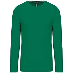 Kariban K359 - T-SHIRT COL ROND MANCHES LONGUES Kelly Green