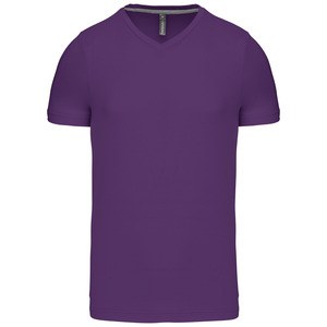 Kariban K357 - T-SHIRT COL V MANCHES COURTES Purple