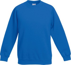 Fruit of the Loom SC62039 - SWEAT-SHIRT ENFANT MANCHES RAGLAN Royal Blue