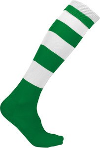 ProAct PA021 - CHAUSSETTES DE SPORT CERCLÉES Dark Green/ White