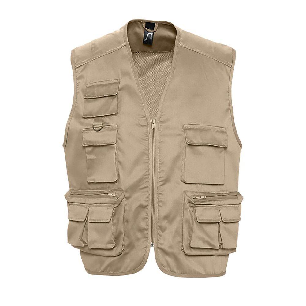 SOL'S 43630 - WILD Gilet Reporter Multipoches