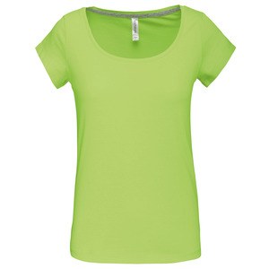 Kariban K384 - T-shirt col bateau manches courtes femme Lime