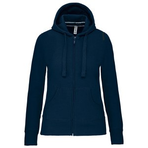 Kariban K464 - Sweat-shirt zippé capuche femme Marine