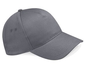 Beechfield BF015 - Casquette 5 Panneaux 100% Coton Graphite Grey