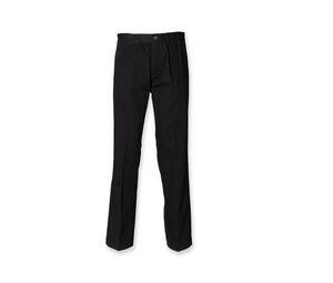 Henbury HY608 - Flat Fronted Chino Trousers