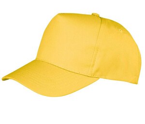 Result RC084 - Casquette 5 Panneaux Jaune