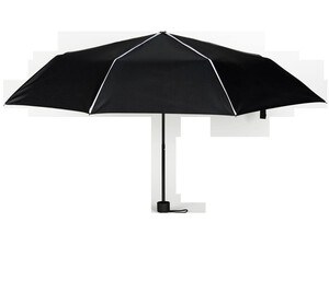 Black&Match BM920 - Mini Parapluie Pliable Noir/Blanc