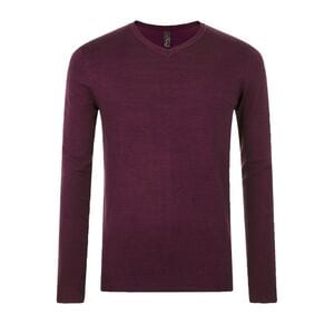 SOL'S 01710 - GLORY MEN Pull Col V Homme Oxblood