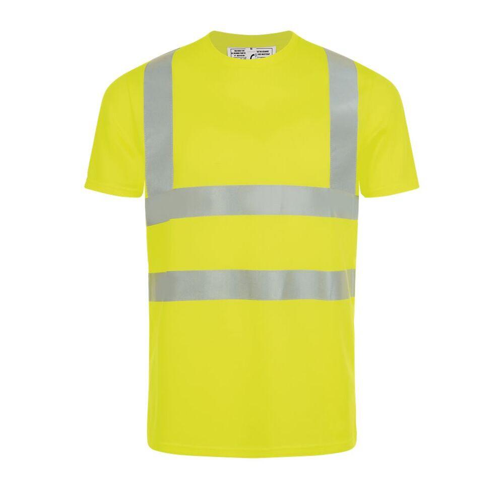 SOL'S 01721 - MERCURE PRO Tee Shirt Bandes Haute Visibilité