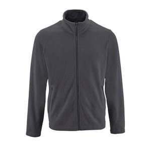 SOL'S 02093 - Norman Men Veste Polaire Homme Zippée Charcoal Grey