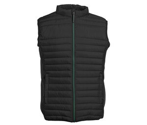 Pen Duick PK316 - Bodywarmer bi-matière homme Black/Black/Kelly Green