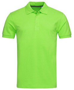 Stedman STE9060 - Polo Manches Courtes pour Hommes Green Flash