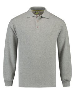 Lemon & Soda LEM3213 - Polo-sweat Open Hem Gris