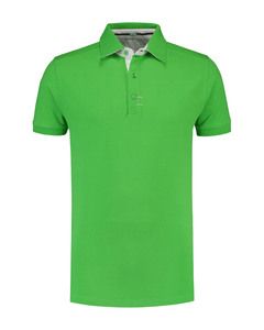 Lemon & Soda LEM3562 - Polo Contraste SS Homme Lime/White