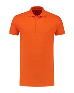 Lemon & Soda LEM3572 - Polo Basic SS Homme Orange