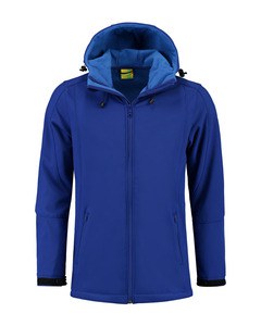 Lemon & Soda LEM3629 - Veste à Capuche Softshell Homme Bleu Royal