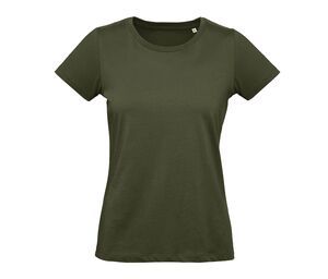 B&C BC049 - Tee-Shirt Femme 100% Coton Bio Urban Khaki