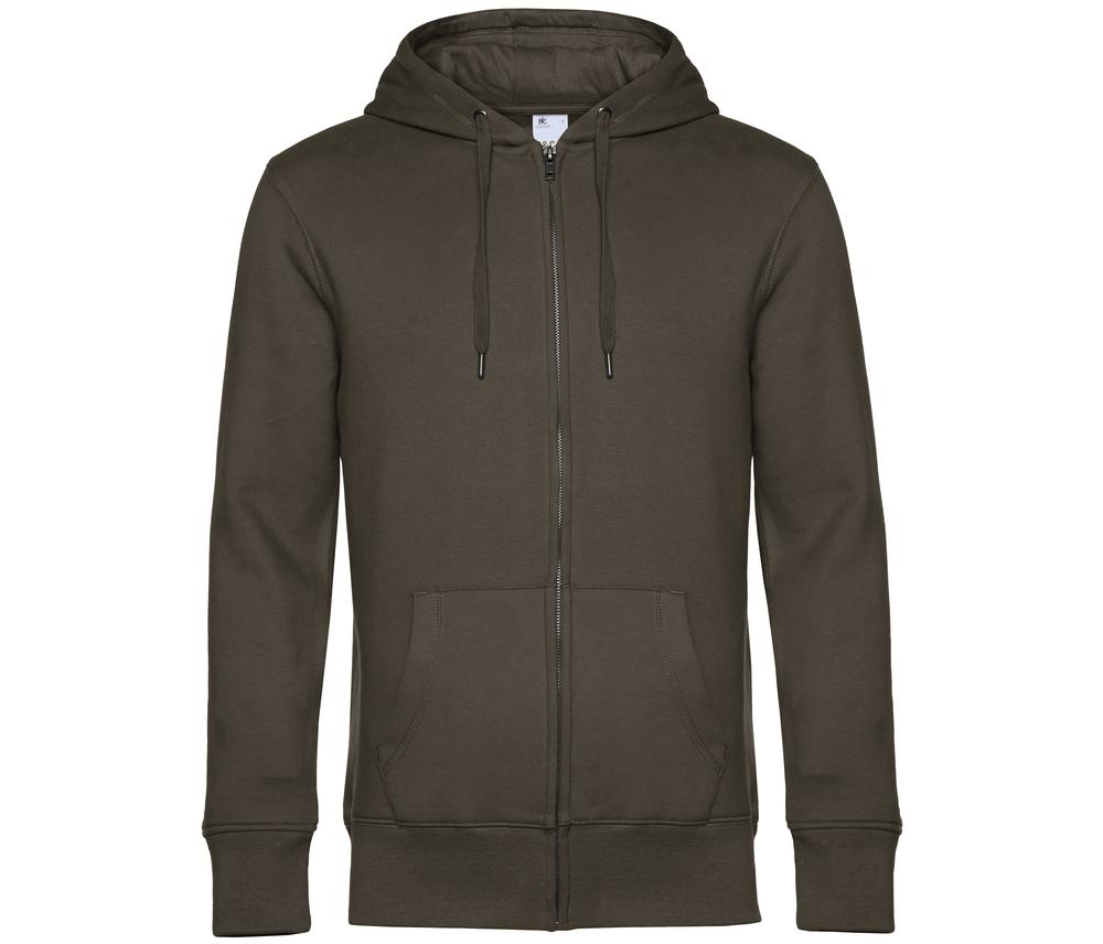 B&C BCU03K - Sweat Capuche zippé KING