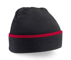 Beechfield BF471 - Bonnet Black / Classic Red