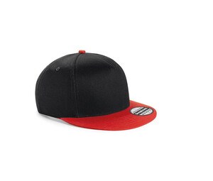 Beechfield BF615 - Casquette enfant Snapback Black / Bright Red