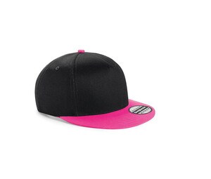 Beechfield BF615 - Casquette enfant Snapback Black / Fuchsia