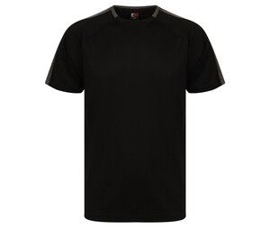 Finden & Hales LV290 - T-Shirt D'Équipe Black/ Gunmetal Grey