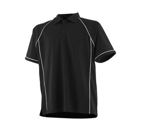 Finden & Hales LV370 - Polo respirant Cool Plus® Noir