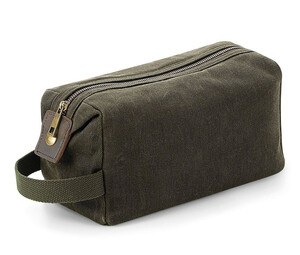 Quadra QD651 - Sac pour le linge en toile cirée traditionnel Olive Green