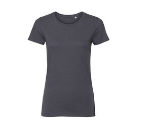 RUSSELL RU108F - T-shirt organique femme Convoy Grey