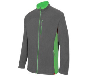 VELILLA V1504 - VESTE POLAIRE BICOLORE Grey/ Lime