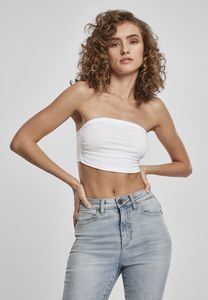 Build Your Brand BY017 - Top Bandeau Femmes Blanc