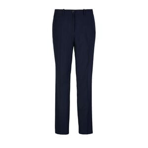 NEOBLU 03163 - Gabin Women Pantalon De Costume Taille élastiquée Femme Bleu léger