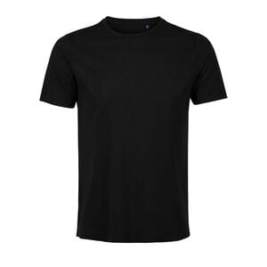 NEOBLU 03184 - Lucas Men Tee Shirt Manches Courtes  Jersey Mercerisé Homme Noir profond