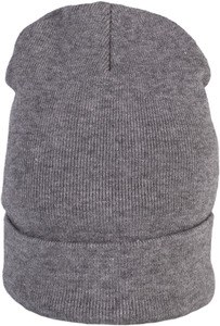 K-up KP533 - Bonnet avec revers Off Grey