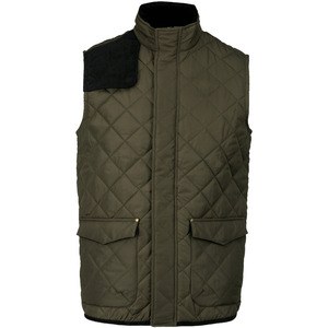 Kariban K6124 - Bodywarmer matelassé homme Mossy Green / Black