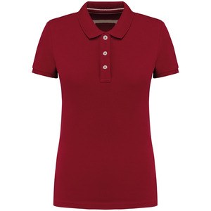 Kariban KV2207 - Polo vintage manches courtes femme Vintage Dark Red