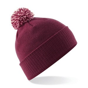 Beechfield B450 - Bonnet Snowstar® Burgundy / Off White