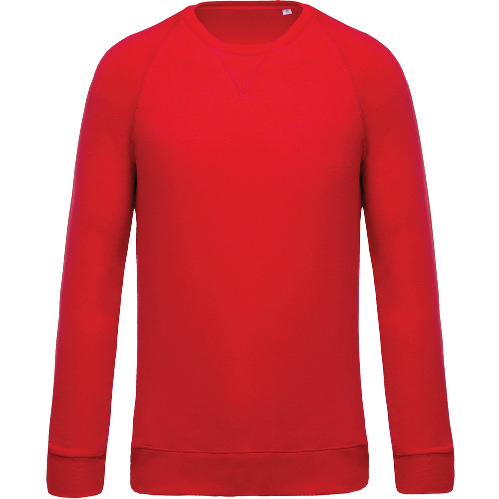 Kariban K480 - Sweat-shirt BIO col rond manches raglan homme