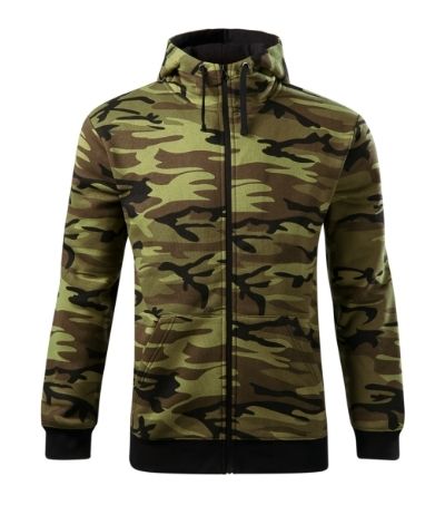 Malfini C19 - Sweatshirt Camo Zipper pour homme