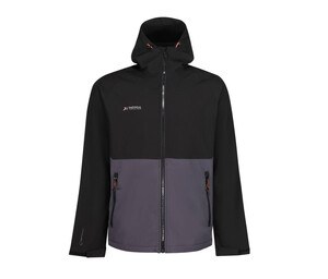 REGATTA RGA707 - Veste Softshell à capuche Iron / Black